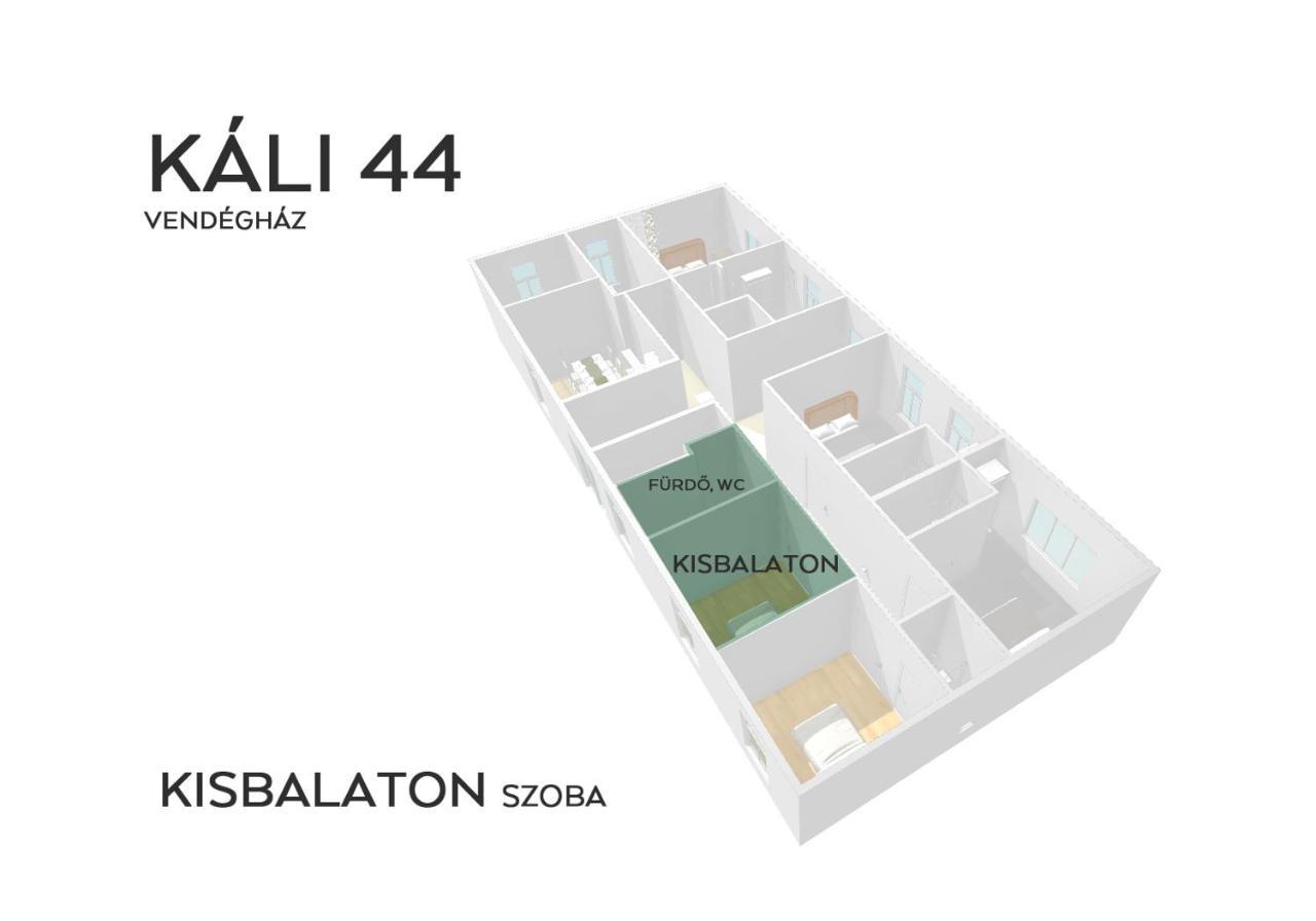 Káli44 Vendégház Révfülöp Exterior foto